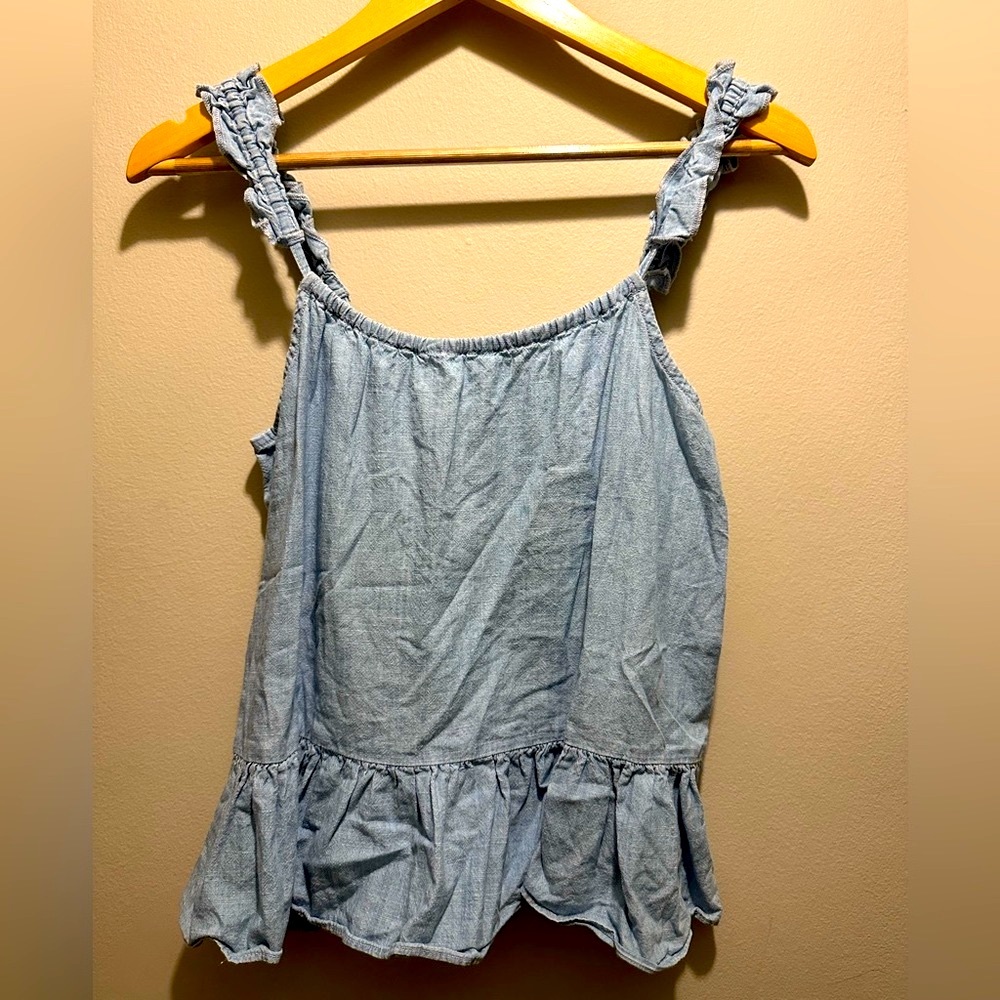 Blue Madewell Top